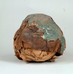 Kindermumie mit Teilkartonage