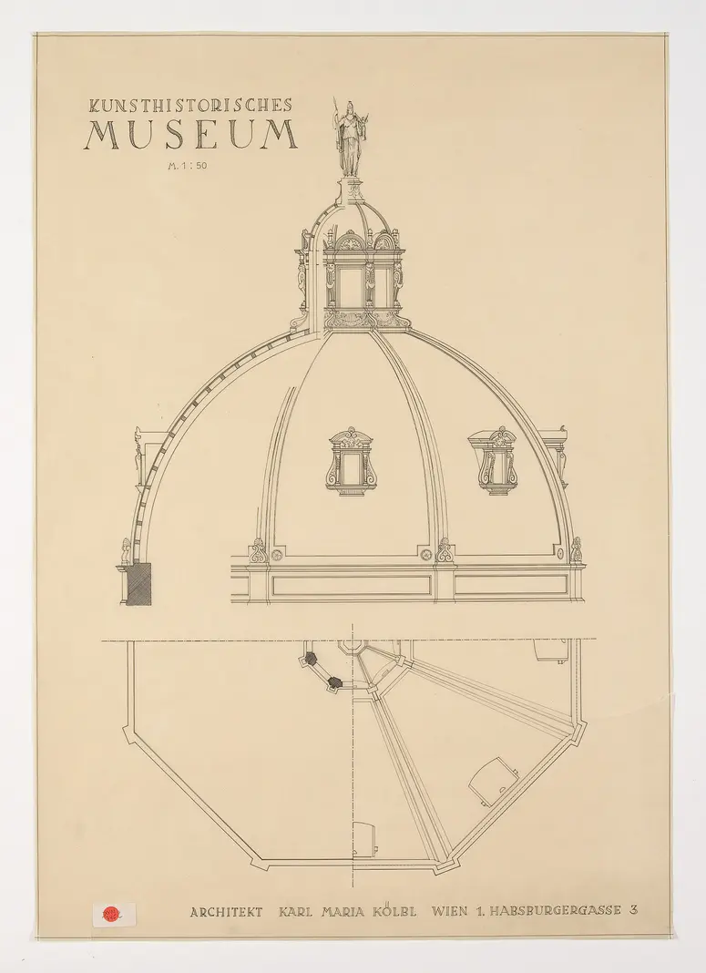 Kunsthistorisches Museum. Kuppel