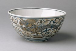 Bowl with Gold Decoration