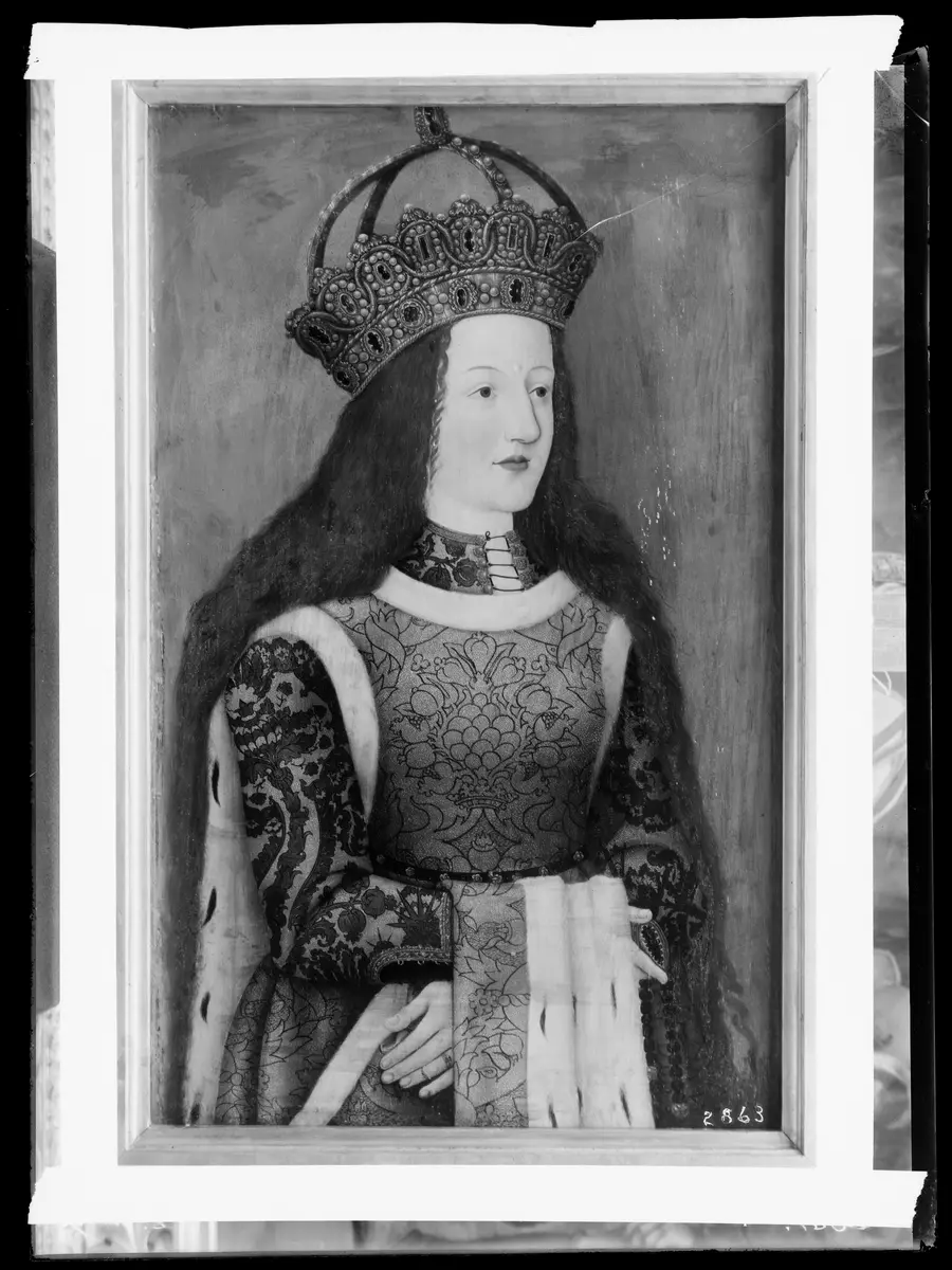 Eleonore von Portugal (1434/1437-1467), Kaiserin, Halbfigur