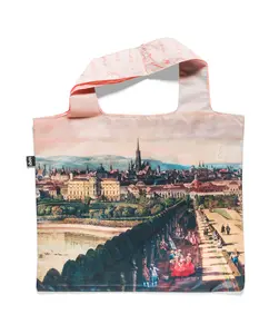 Bellotto - Schloss Hof, Ehrenhofseite | Wien, vom Belvedere aus gesehen