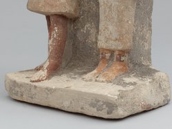 Kopflose Zweiergruppe des Schepses-ptah und seiner Frau Ni-si-redi