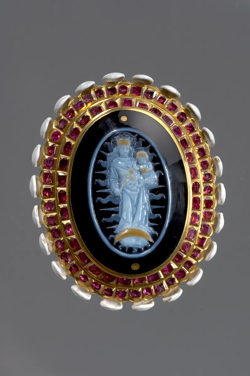 Madonna auf der Mondsichel