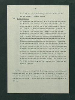 Dienstvorschriften für die Sammlung von Medaillen, Münzen und Geldzeichen