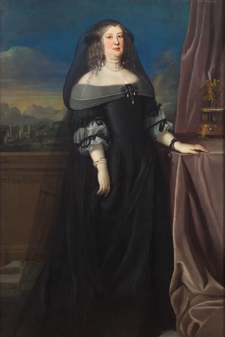 Anna de' Medici (1616-1676), Erzherzogin, Witwe nach Erzherzog Ferdinand Karl (1628-1662), Landesfürst von Tirol