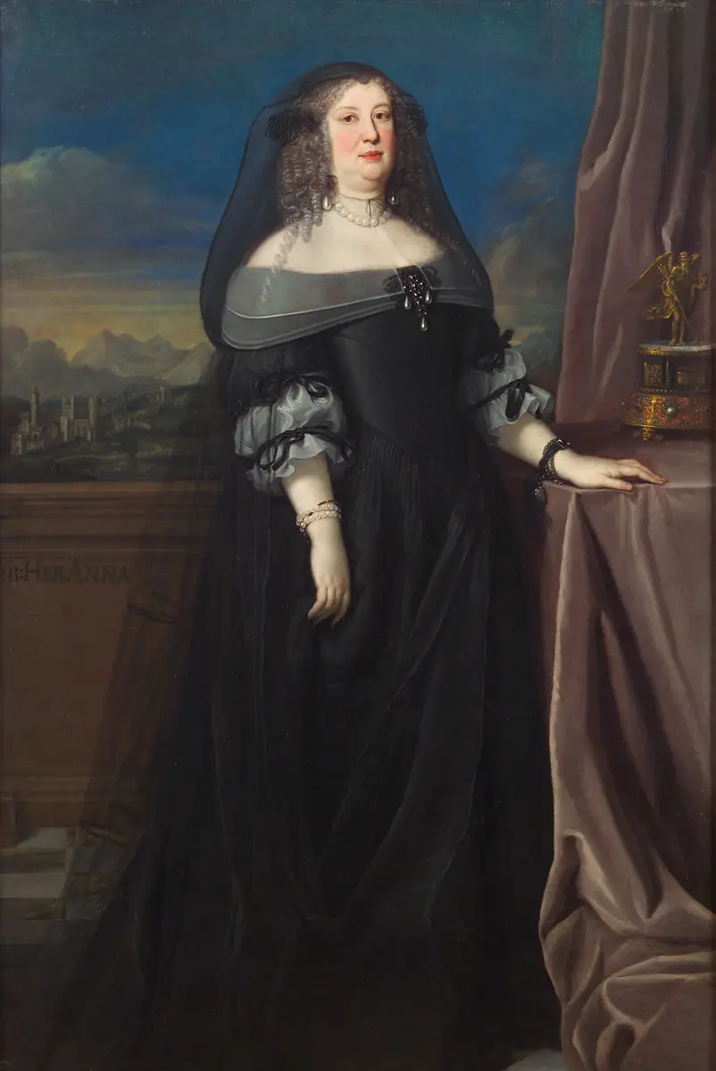 Anna de' Medici (1616-1676), Erzherzogin, Witwe nach Erzherzog Ferdinand Karl (1628-1662), Landesfürst von Tirol