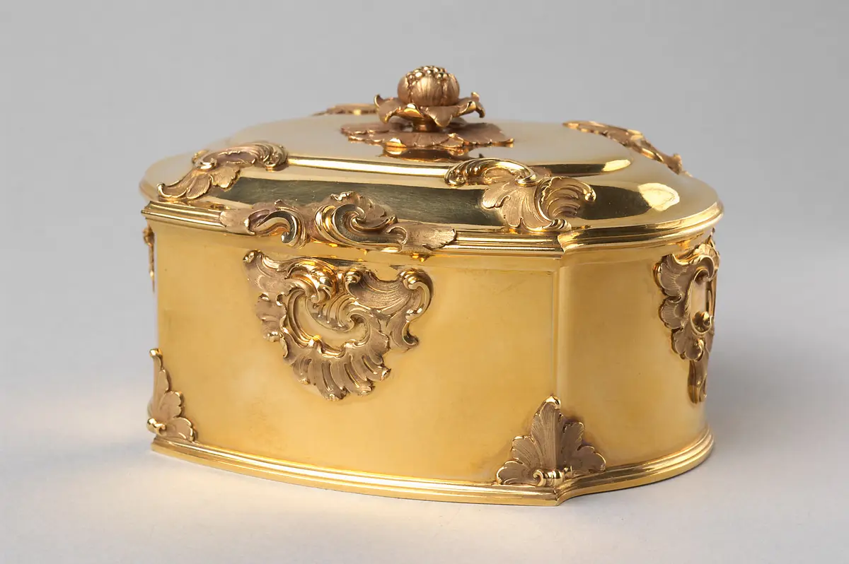 Büchse der Toilettegarnitur des Kaisers Franz I.