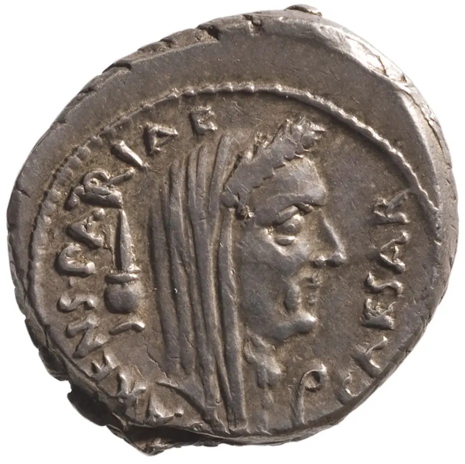 Röm. Republik: C. Iulius Caesar und C. Cossutius Maridianus