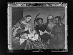 Maria mit Kind und den hll. Stephanus, Hieronymus und Mauritius