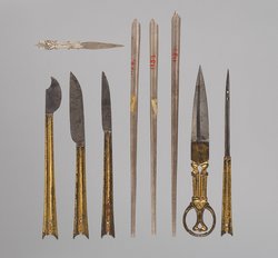 Nadelartiges Instrument eines Schreibzeugs