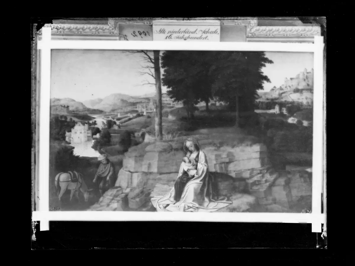 Ruhe auf der Flucht nach Ägypten