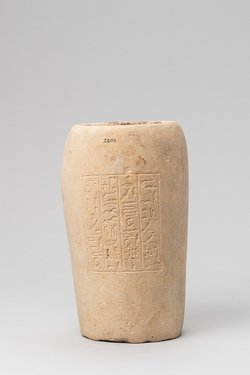 Kanope ohne Deckel des Nes-schu-tefnut