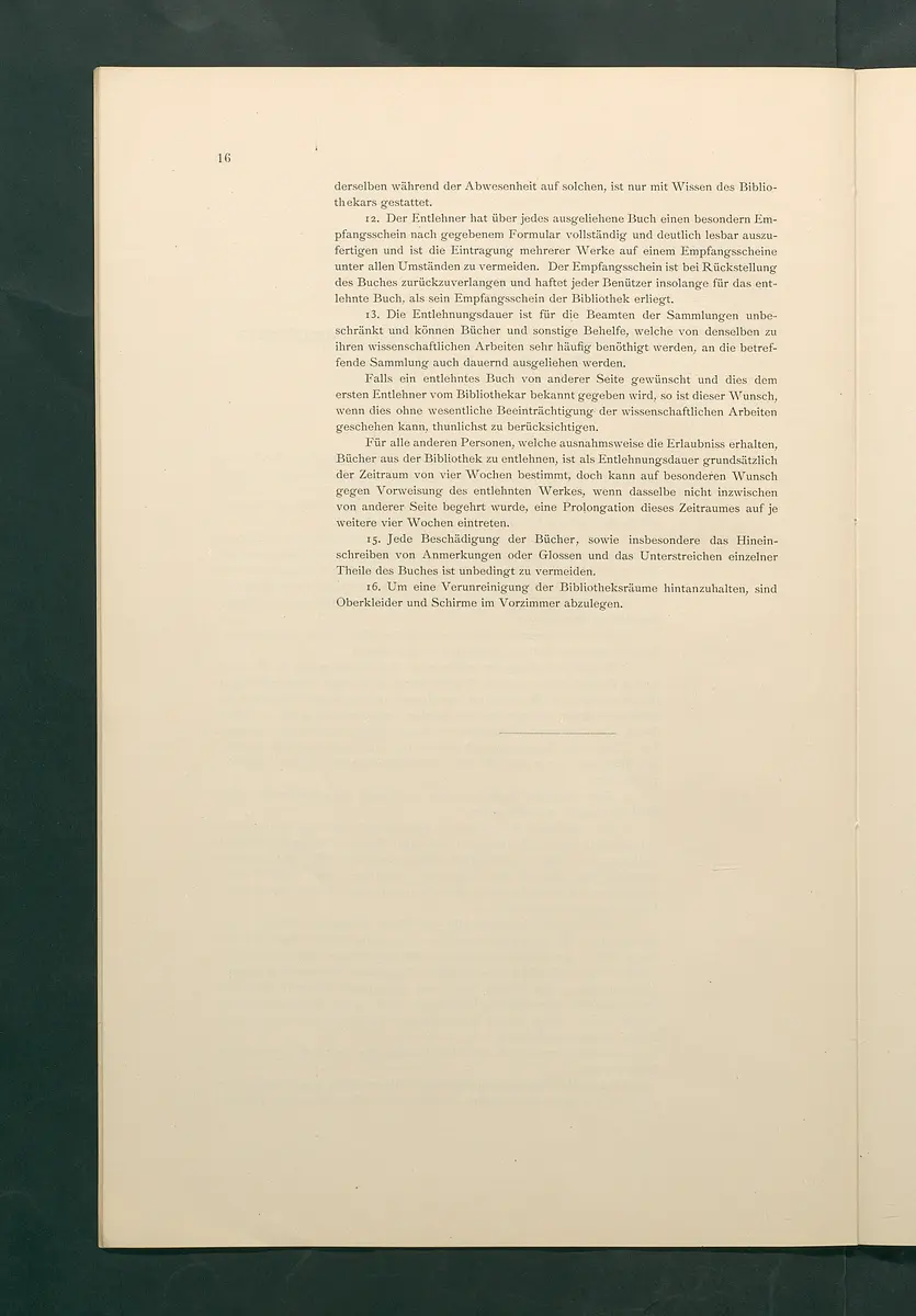 Bestimmungen für den Dienstbetrieb in den kunsthistorischen Sammlungen des Allerhöchsten Kaiserhauses