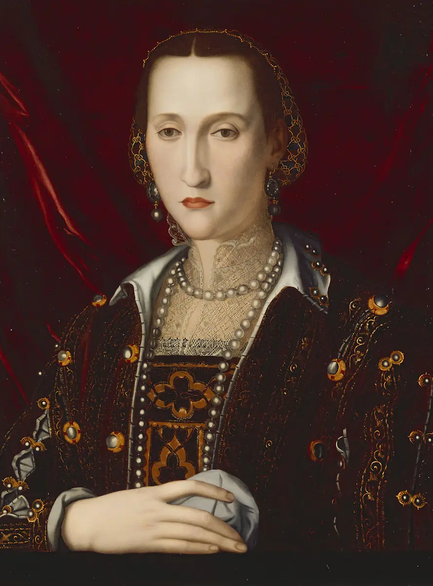 Eleonore von Toledo (1522-1562), Herzogin von Toskana, Bruststück