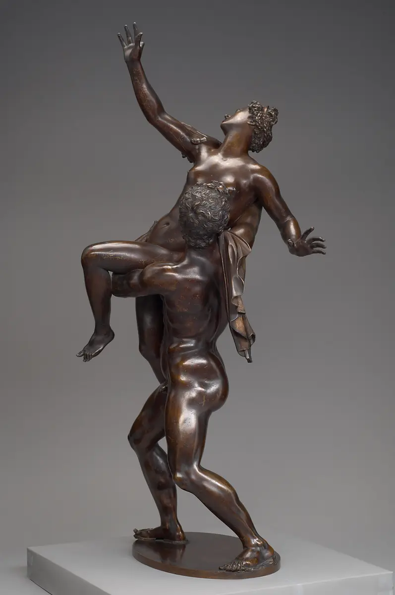 Raptus Group of Two Figures