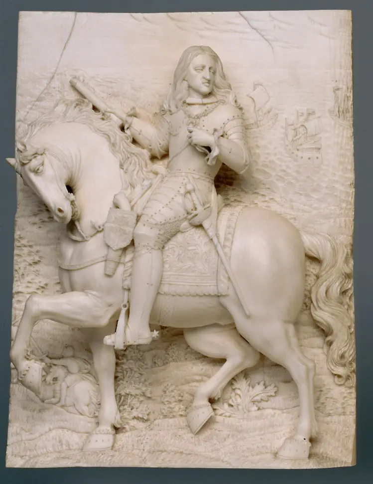 Karl II. von Spanien zu Pferd