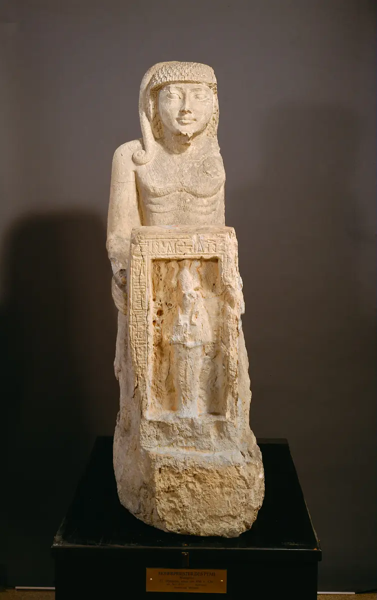 Naophore Statue eines Mannes