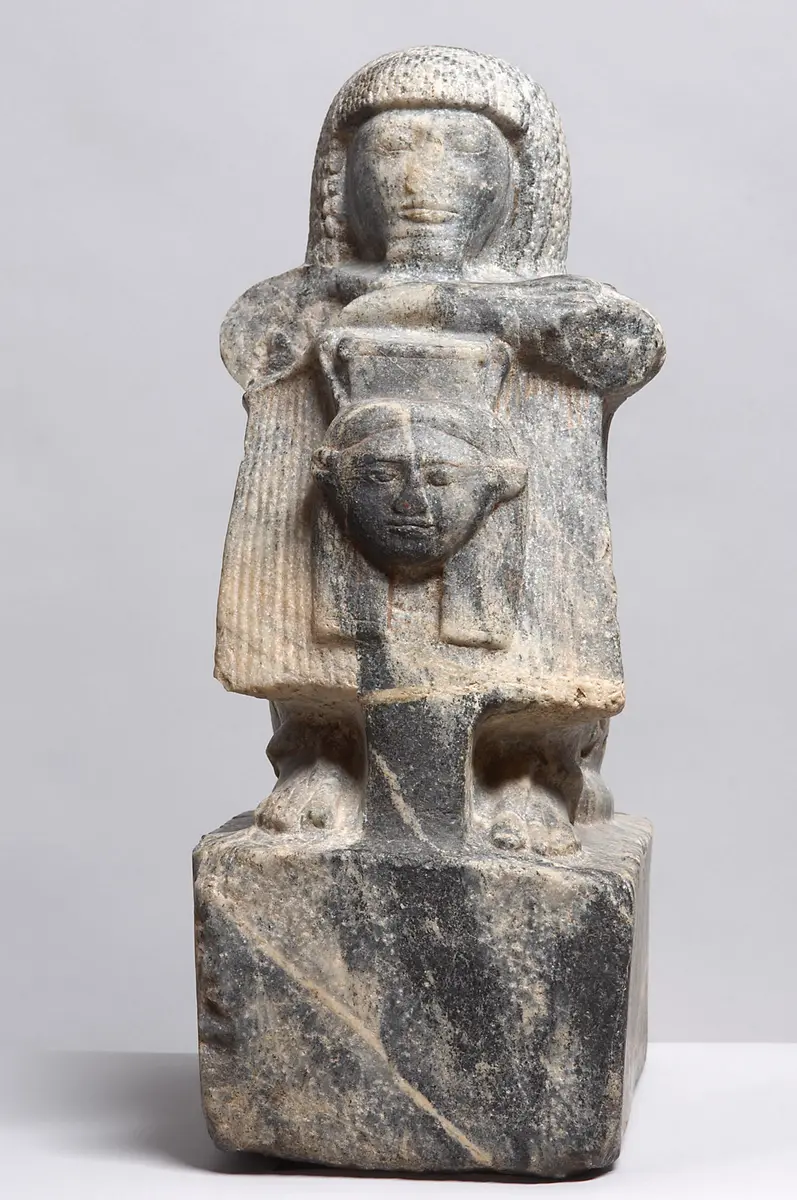 Sistrophore Hockerstatue des Chai-hapi