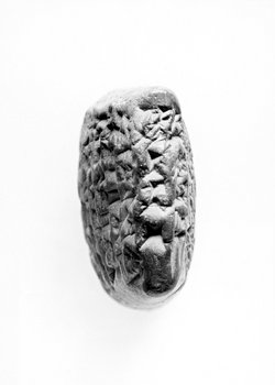 Keilschrifttäfelchen mit neubabylonischem Brief