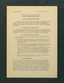 Feuerlöschordnung für das Kunsthistorische Museum, Teil IV: Wagenburg in Schönbrunn