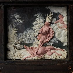 Tafel mit 60 Szenen aus den Metamorphosen des Ovid