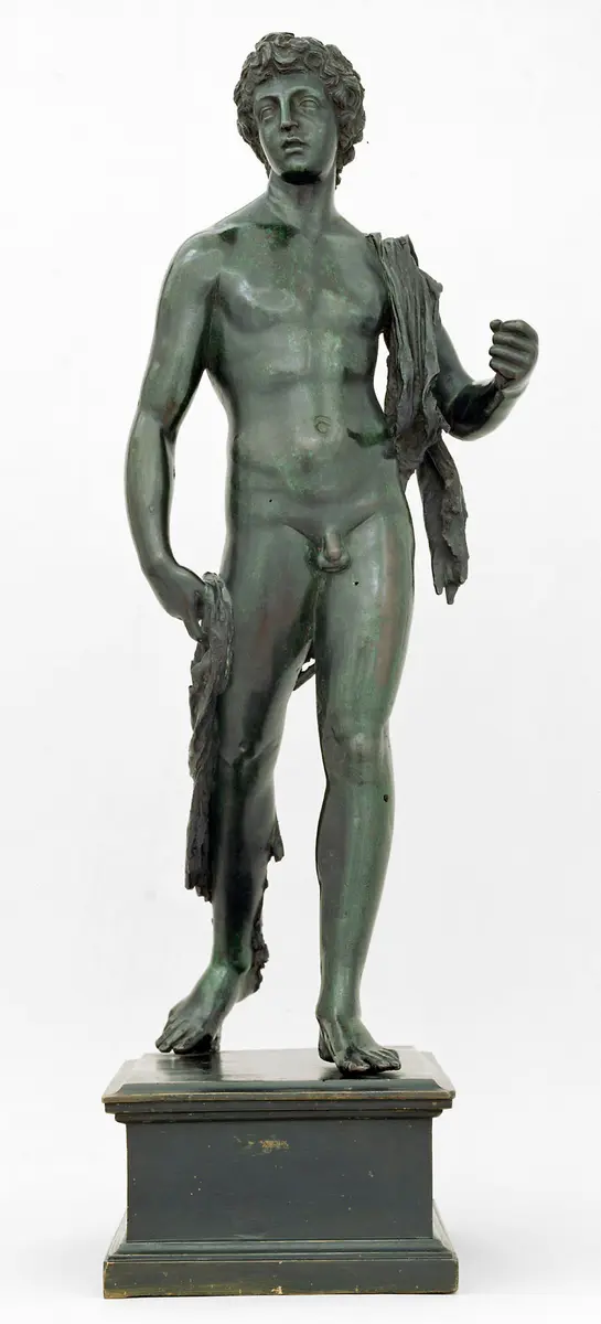 Striding Youth with Drapery