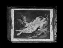 Einsiedler und schlafende Angelica