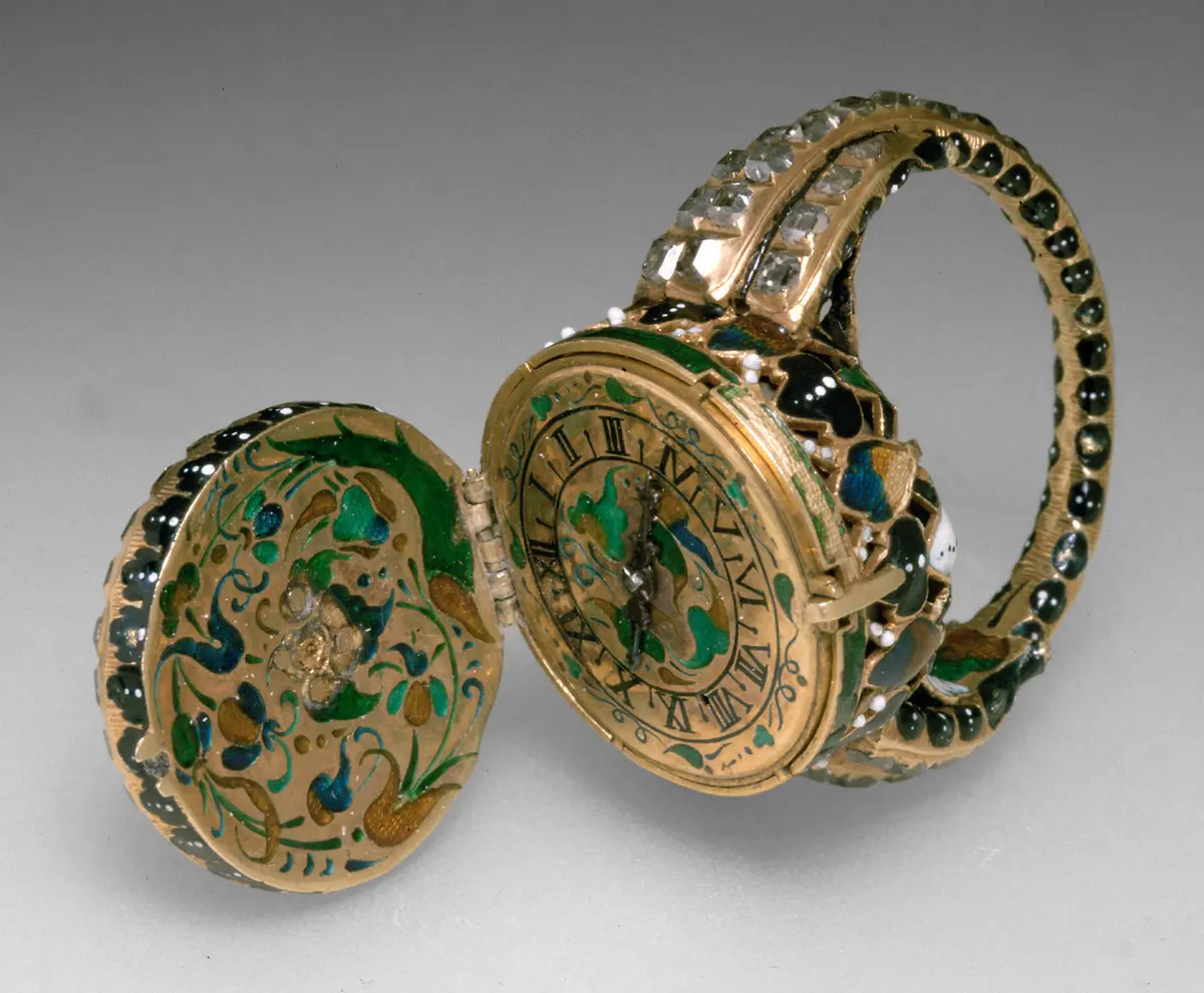 Signet Ring with Watch