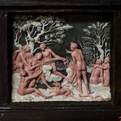 Tafel mit 60 Szenen aus den Metamorphosen des Ovid