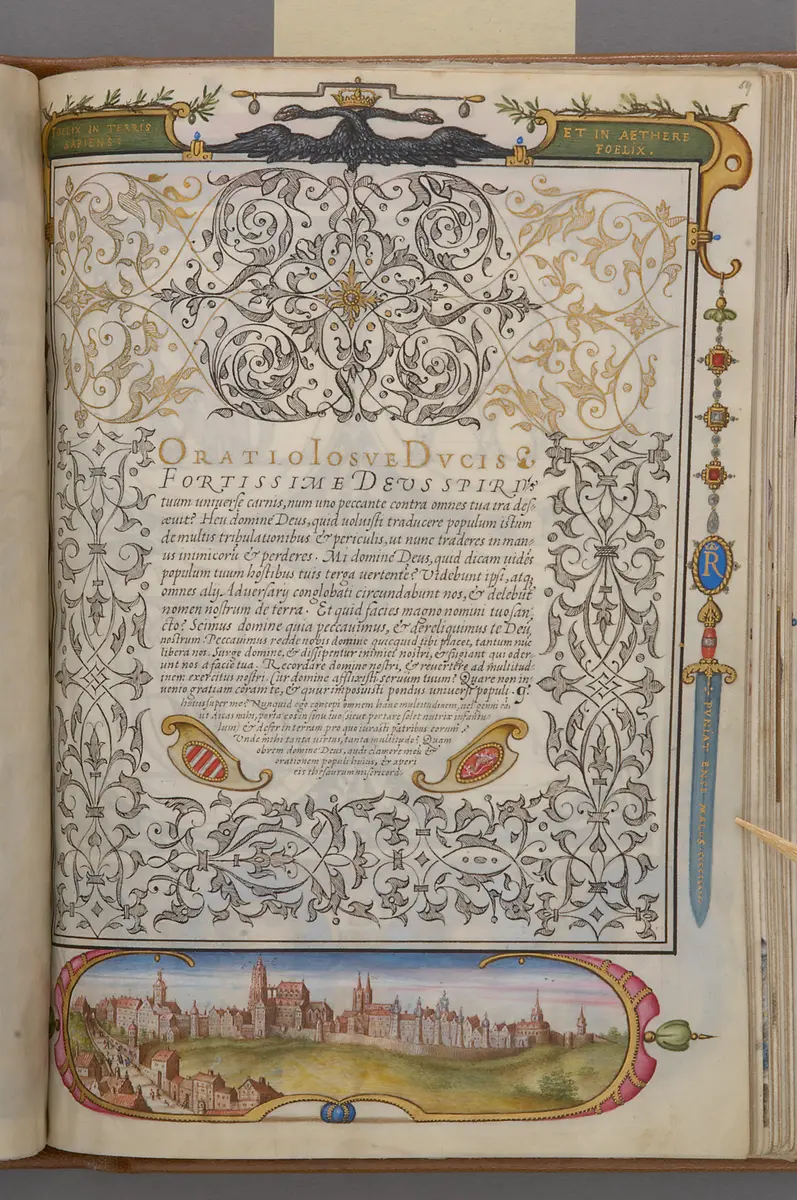 Schriftmusterbuch; 127 Blatt Pergament