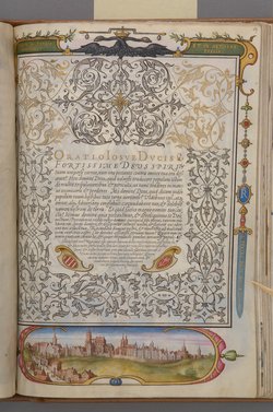 Schriftmusterbuch; 127 Blatt Pergament