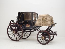 Zweisitziger Stadtwagen (Coupé) des Fürsten Maximilian Karl von Thurn und Taxis