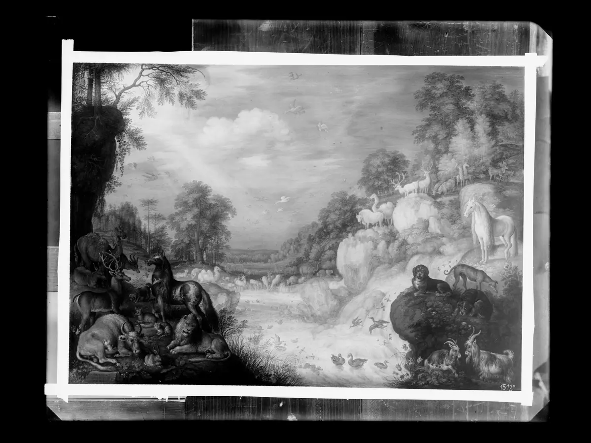 Paradies (Im Hintergrund: Der Sündenfall)