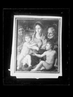 Hl. Familie mit Hl. Anna und Johannesknaben