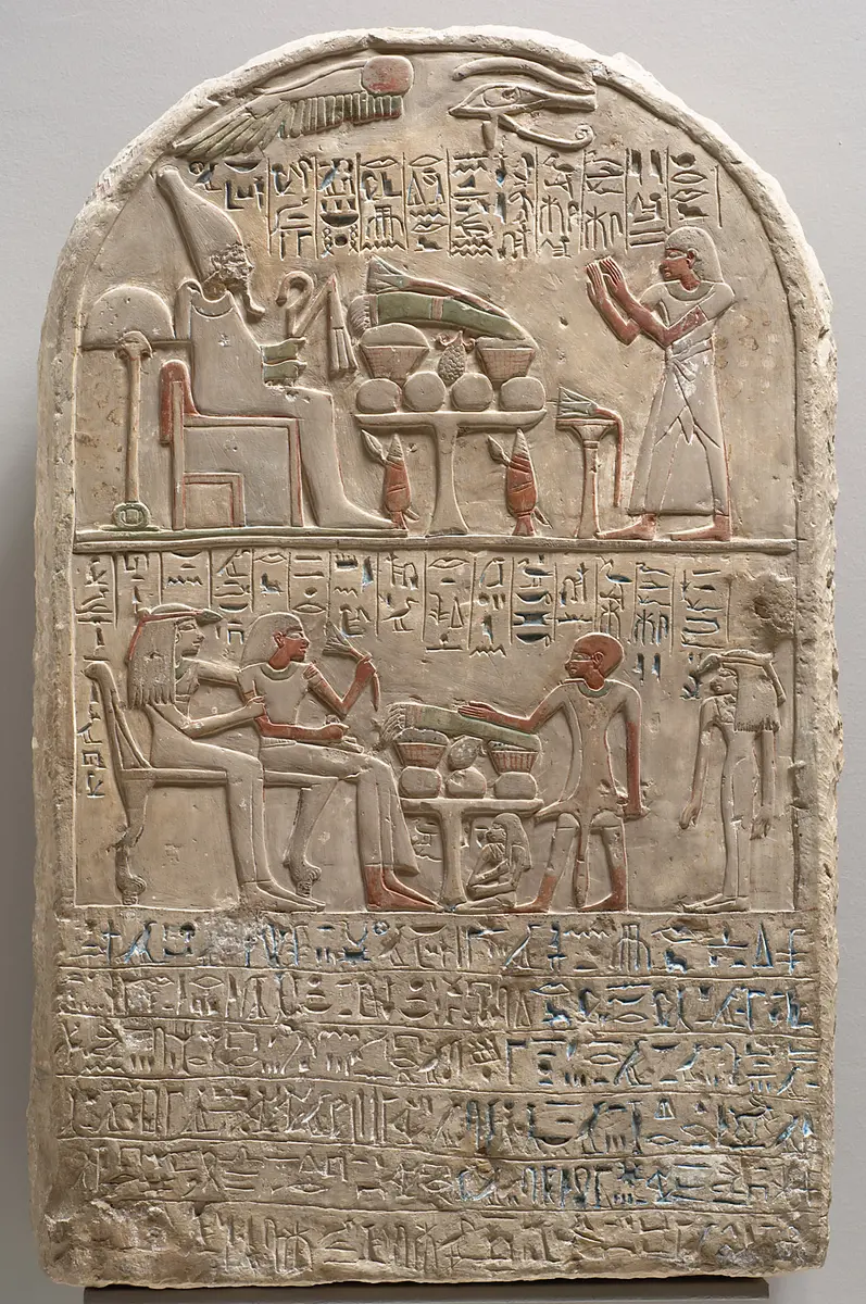 Stele des Djehuti-mesi, genannt Mesi