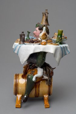 Tantalus als Scherzgefäß