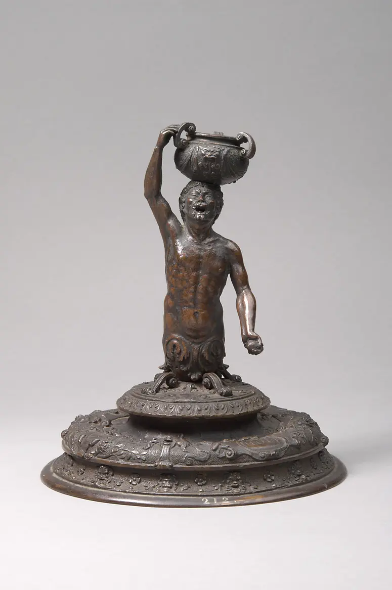 Candelabrum in the Form of a Triton