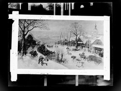 Winterlandschaft (Jänner oder Februar)