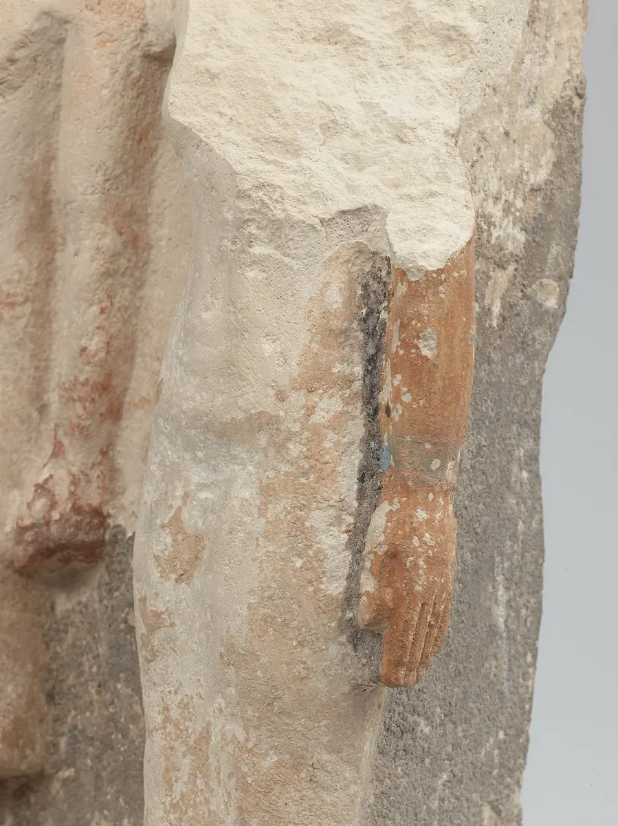 Kopflose Zweiergruppe des Schepses-ptah und seiner Frau Ni-si-redi