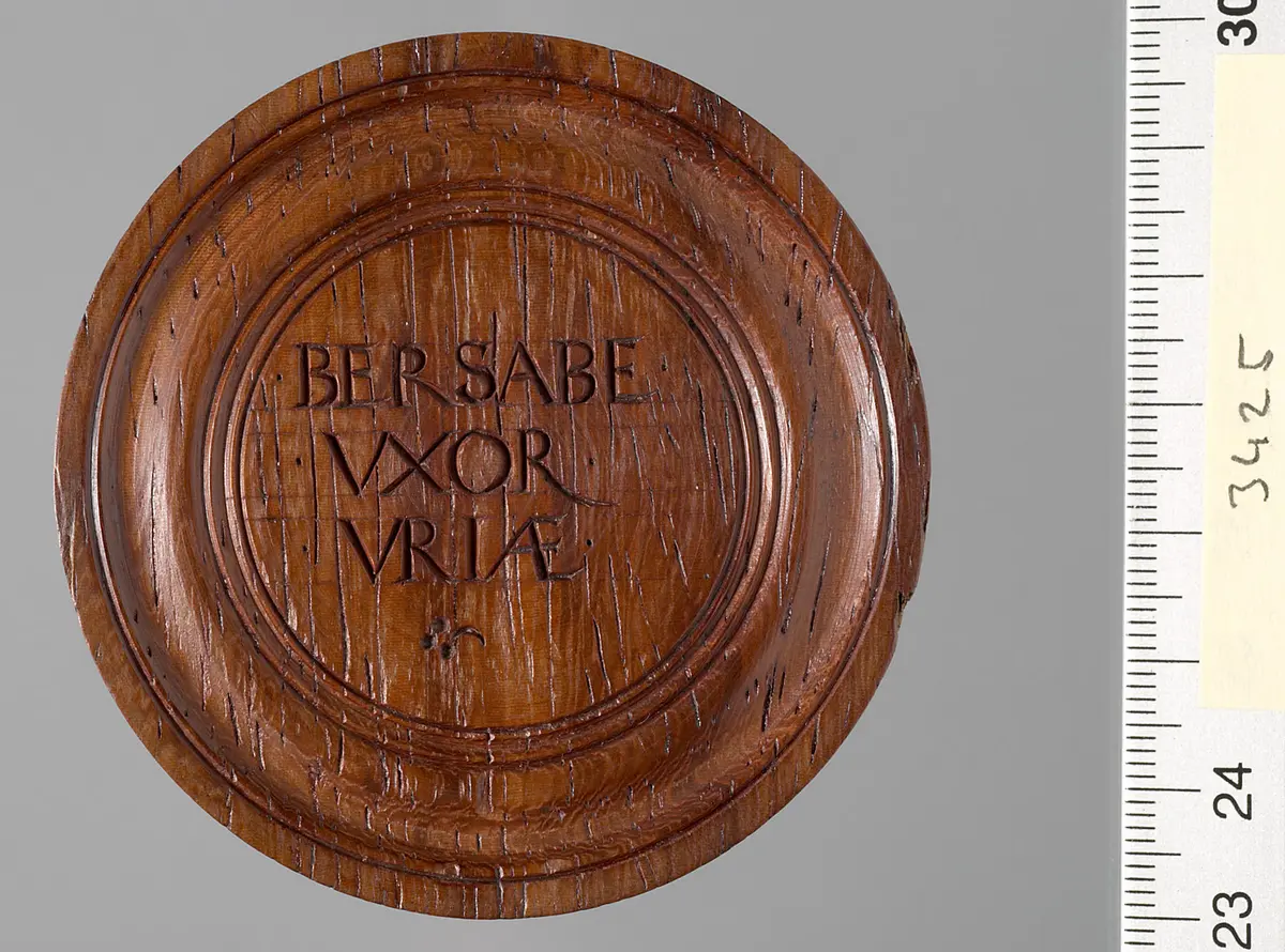 David und Bathseba; Spielstein für das Brettspiel für den 