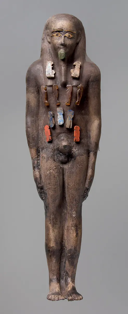 Osirismumie mit erigiertem Phallus