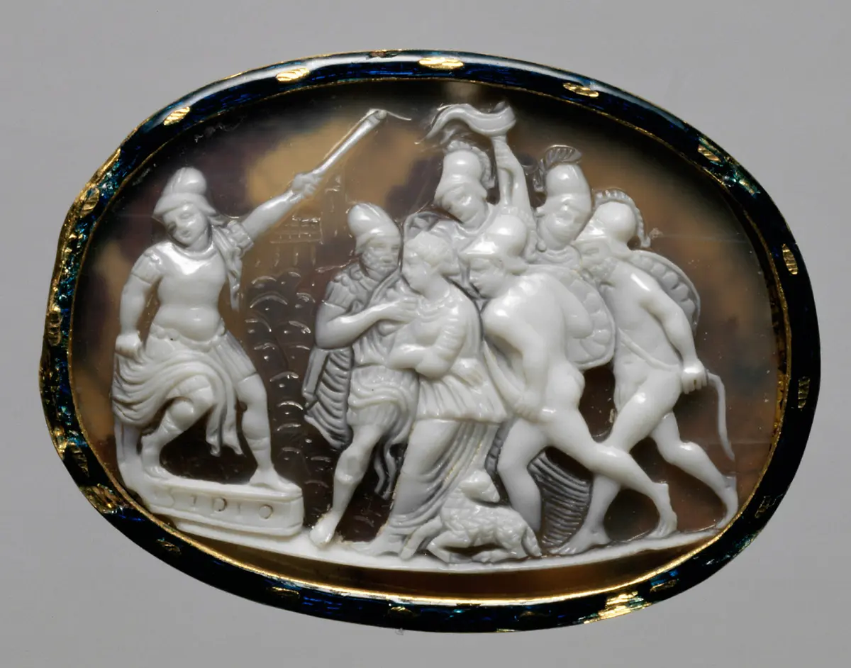 Scipio gibt die Braut des Allucius frei
