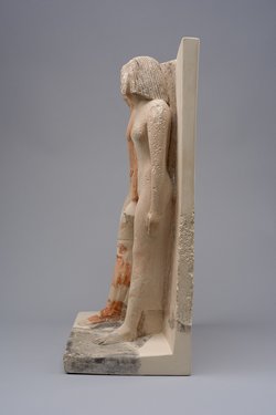 Gruppenstandbild des Hetep-seschat und einer Frau