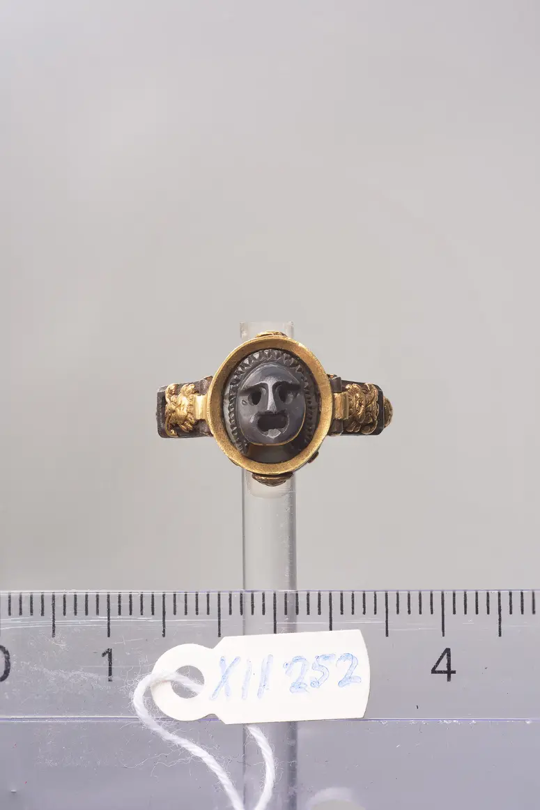 Ring with a mask