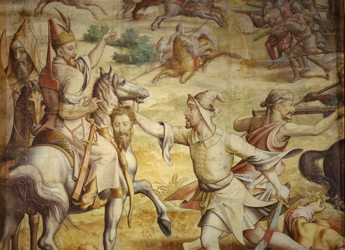 Kriegszug Kaiser Karls V. gegen Tunis (1535): Erste Reitergefechte am Kap von Karthago und Aufbruch nach La Goletta