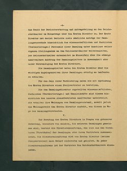 Dienstvorschrift für das Kunsthistorische Museum in Wien