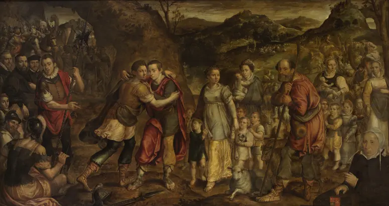 Versöhnung Jakobs mit Esau