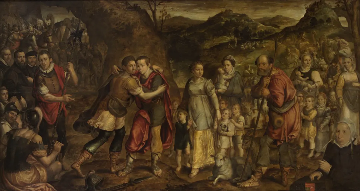 Versöhnung Jakobs mit Esau