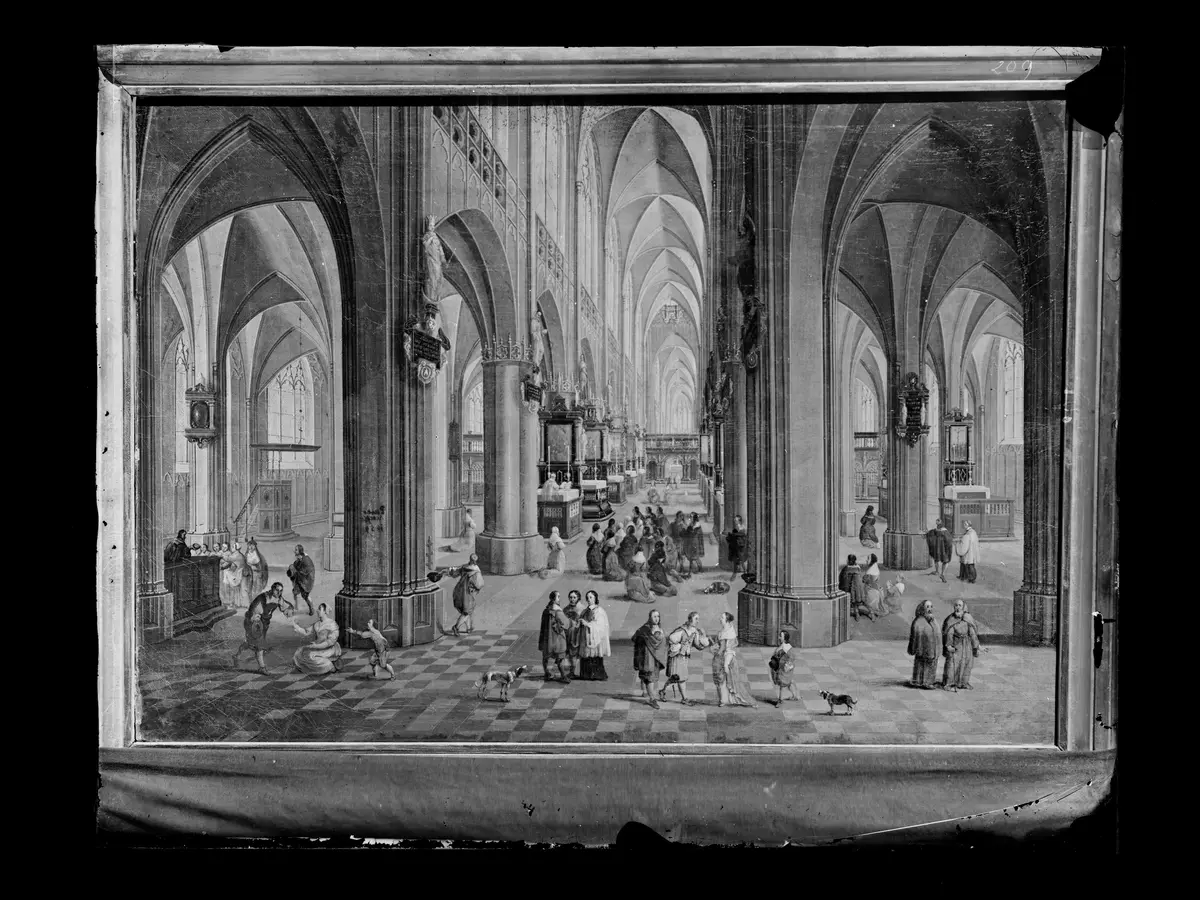 Inneres des Antwerpener Domes