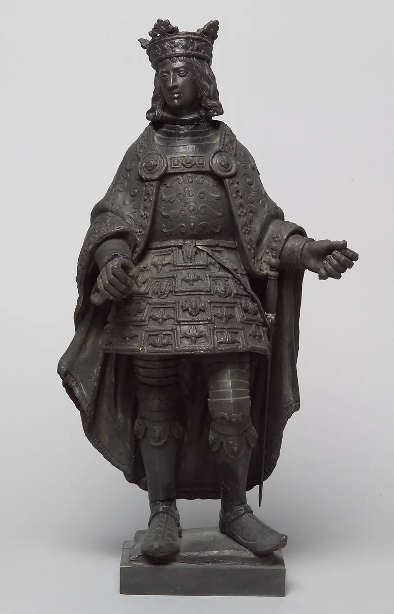 Friedrich der Schöne, Statue, Statuette, Terracotta